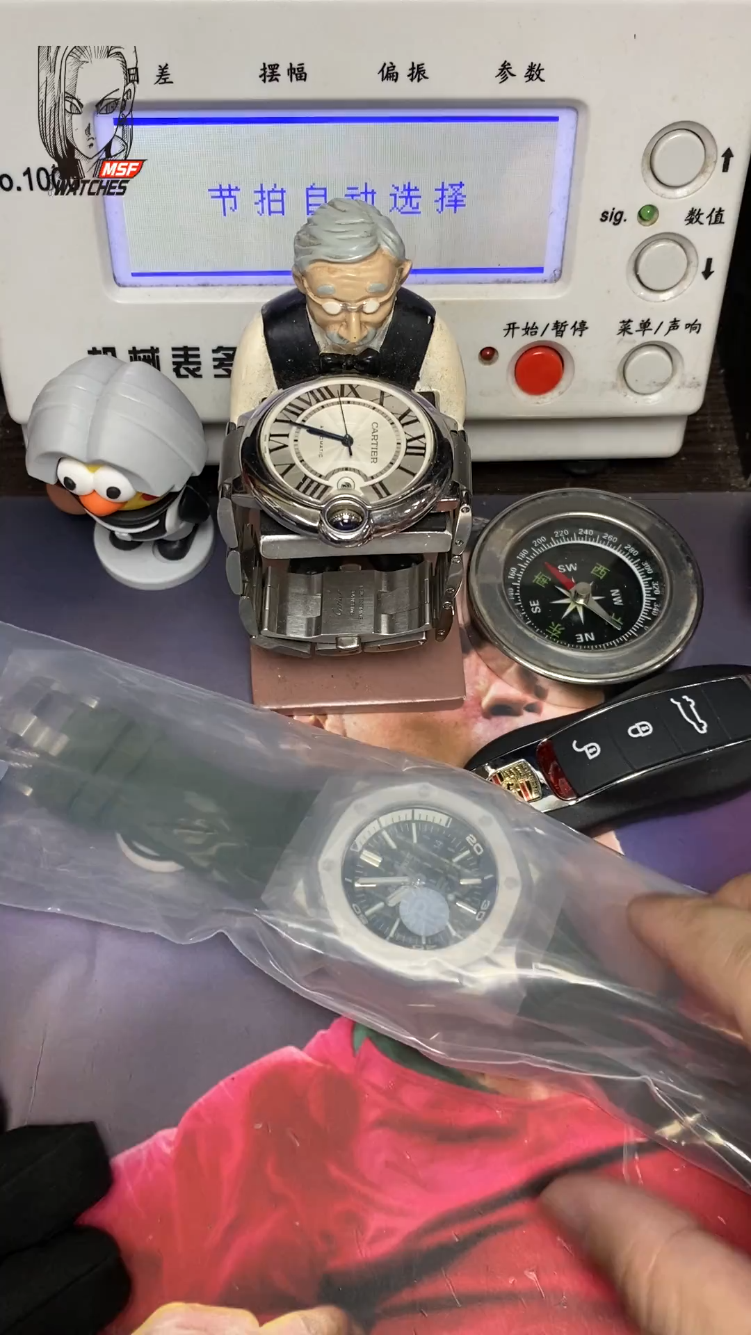 Audemars Piguet Royal Oak Offshore Series 15710ST.OO.A052CA.01, Green Dial, 42mm Size.