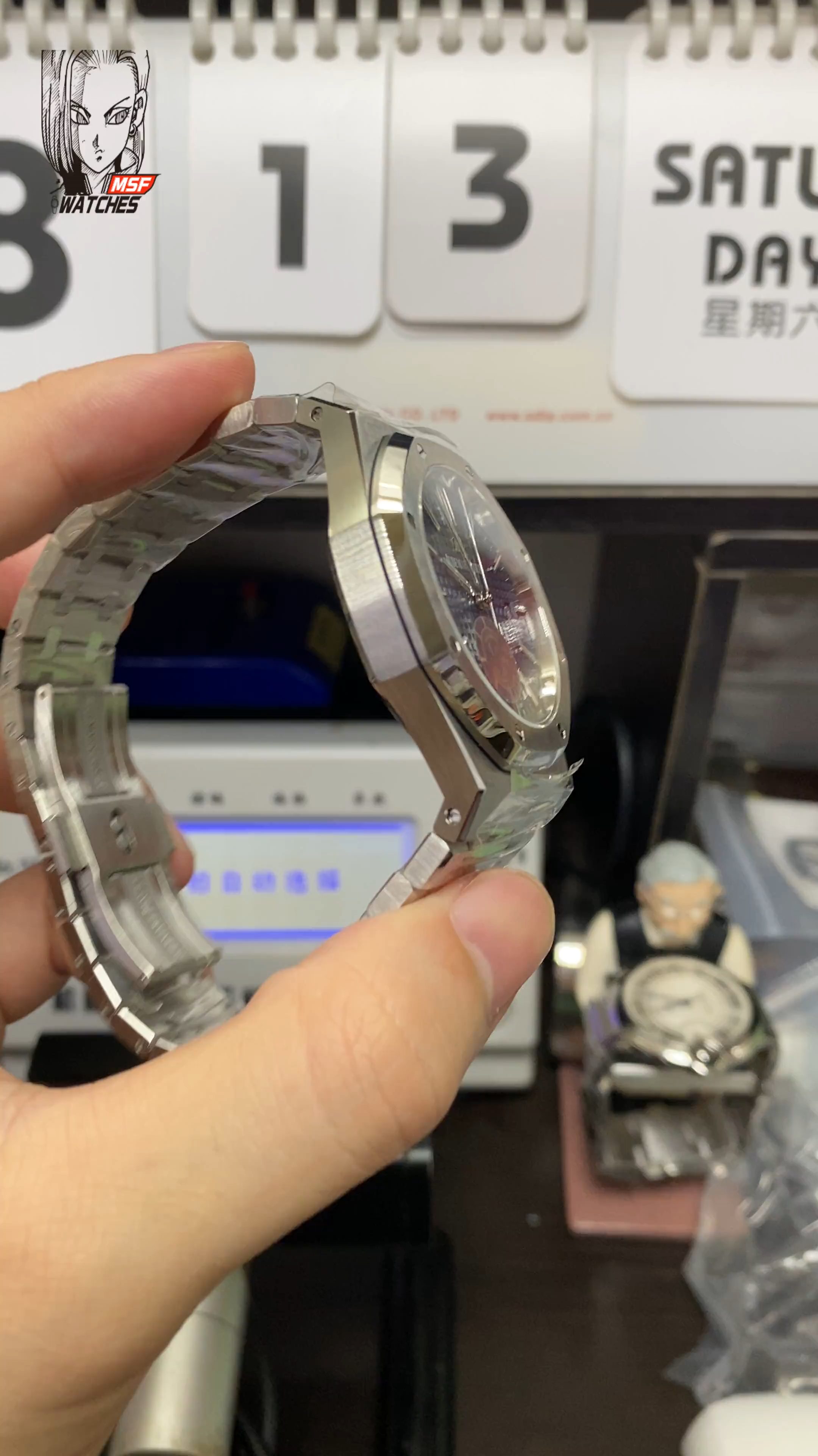 Audemars Piguet Royal Oak Offshore Series 15400ST.OO.1220ST.03, Blue Dial, 41mm Size.