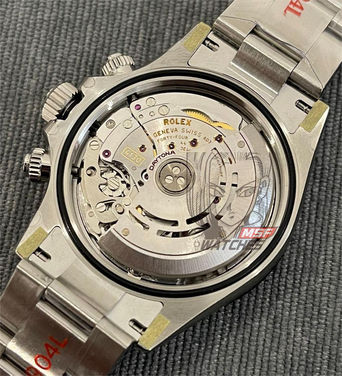 Rolex Daytona series BLAKEN modify all black chrome Case 40mm size.