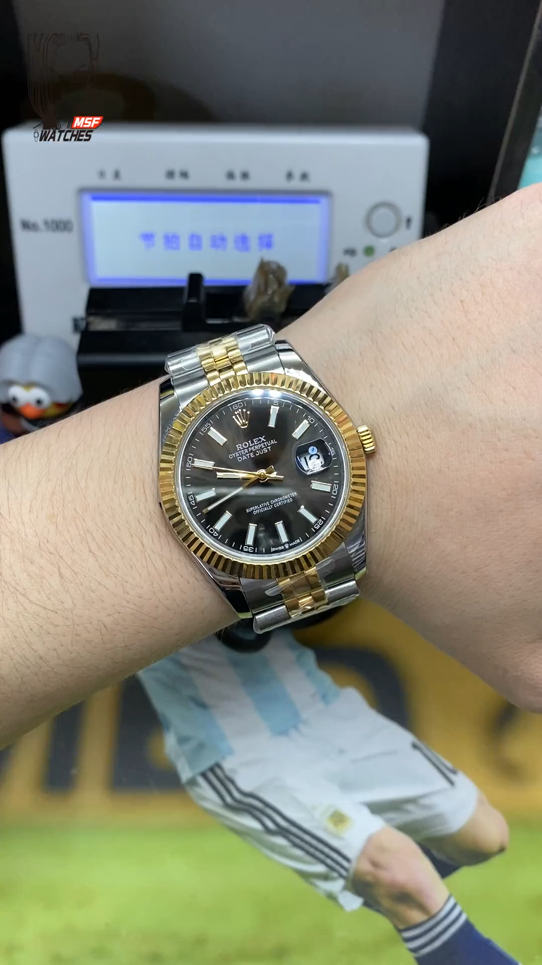 Rolex Datejust Series 41mm Size