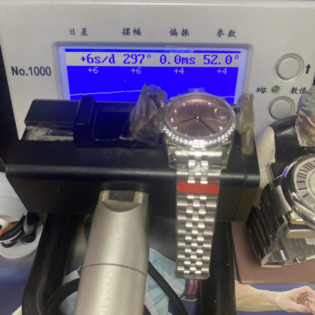 Rolex Datejust series m278384rbr-0036, Pink Dial with Diamond Bezel, 31mm size, Jubilee stainless steel bracelet.