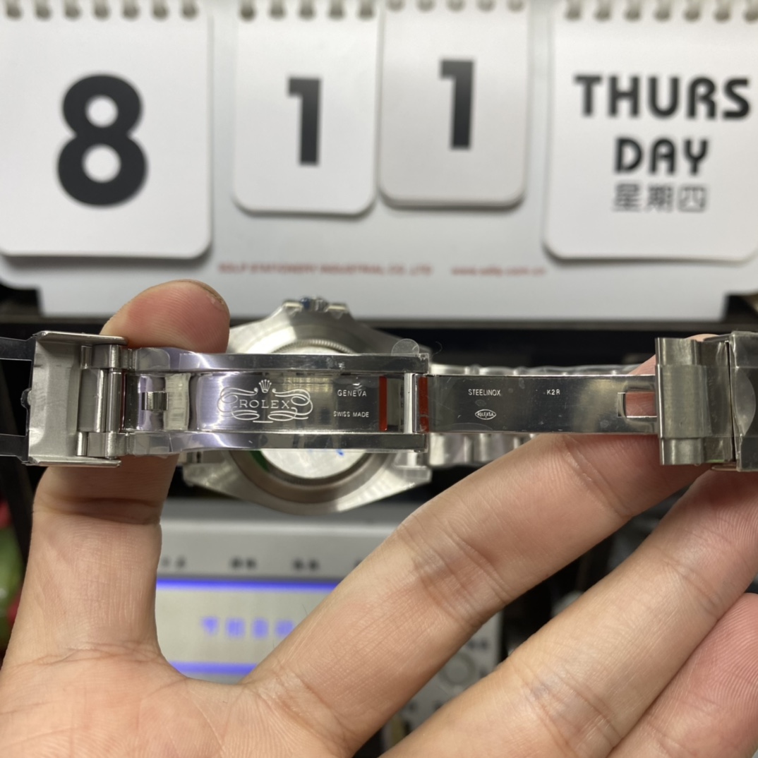 Rolex Explorer II GMT series m226570-0002, Black Dial, 42mm size, Stainless Steel Bracelet.