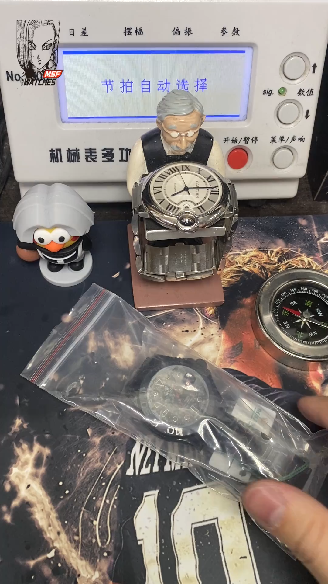 Rolex Yacht-Master Series 16628, BLAKEN modify, same model with MSFWATCHES BOSS WEARING, 40mm Size.