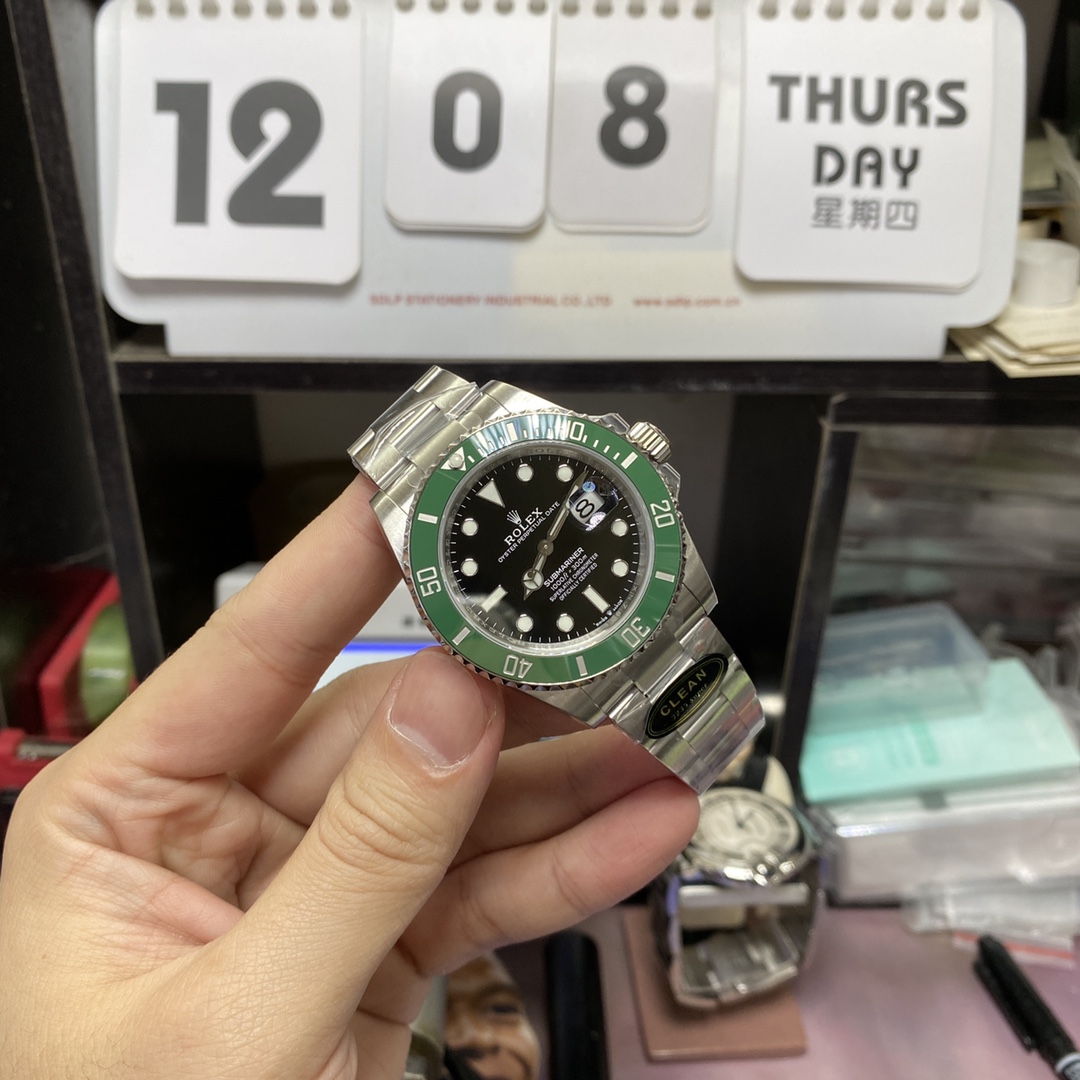 Rolex Submariner Series m126610lv-0002, New Green Hulk 