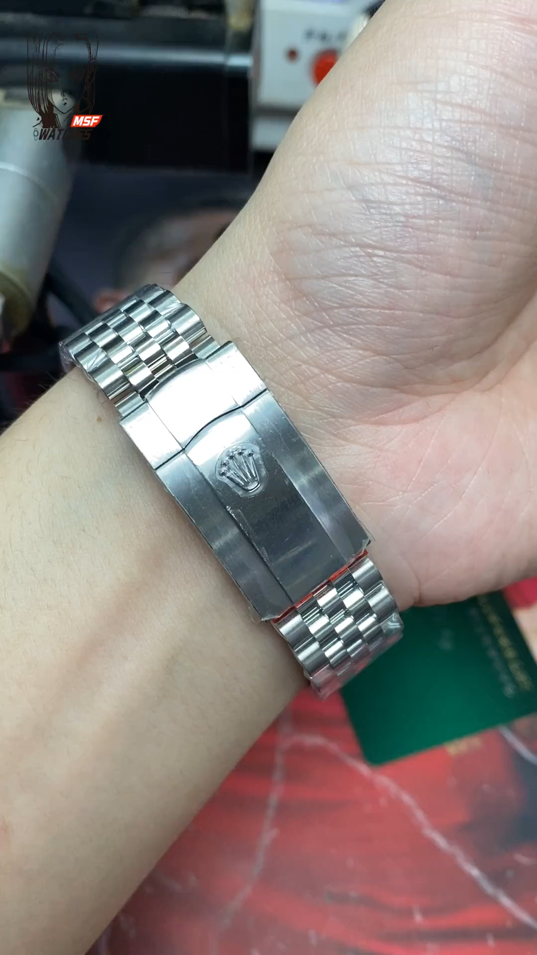 Rolex Datejust Series m126234-0017, Blue Dial with Fluted Bezel, 36mm size, Jubilee stainless steel bracelet.