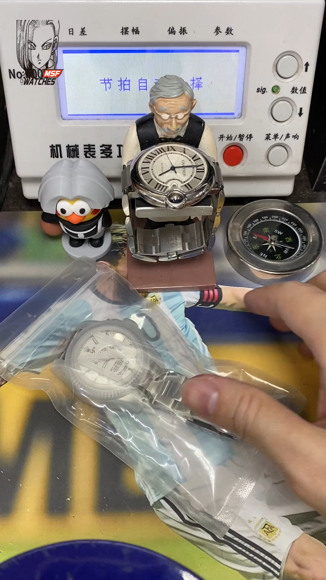 Rolex SKY-DWELLER series white Dial Steel Bracelet ,Month Date and GMT Dual Time Zone Functions, 42mm Size.