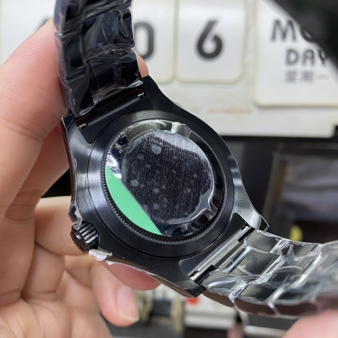 Rolex Yacht-Master Series 16628, BLAKEN modify, same model with MSFWATCHES BOSS WEARING, 40mm Size.