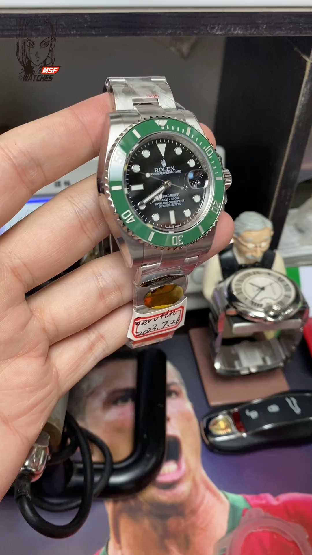 Rolex Submariner Series m126610lv-0002, New Green Hulk 