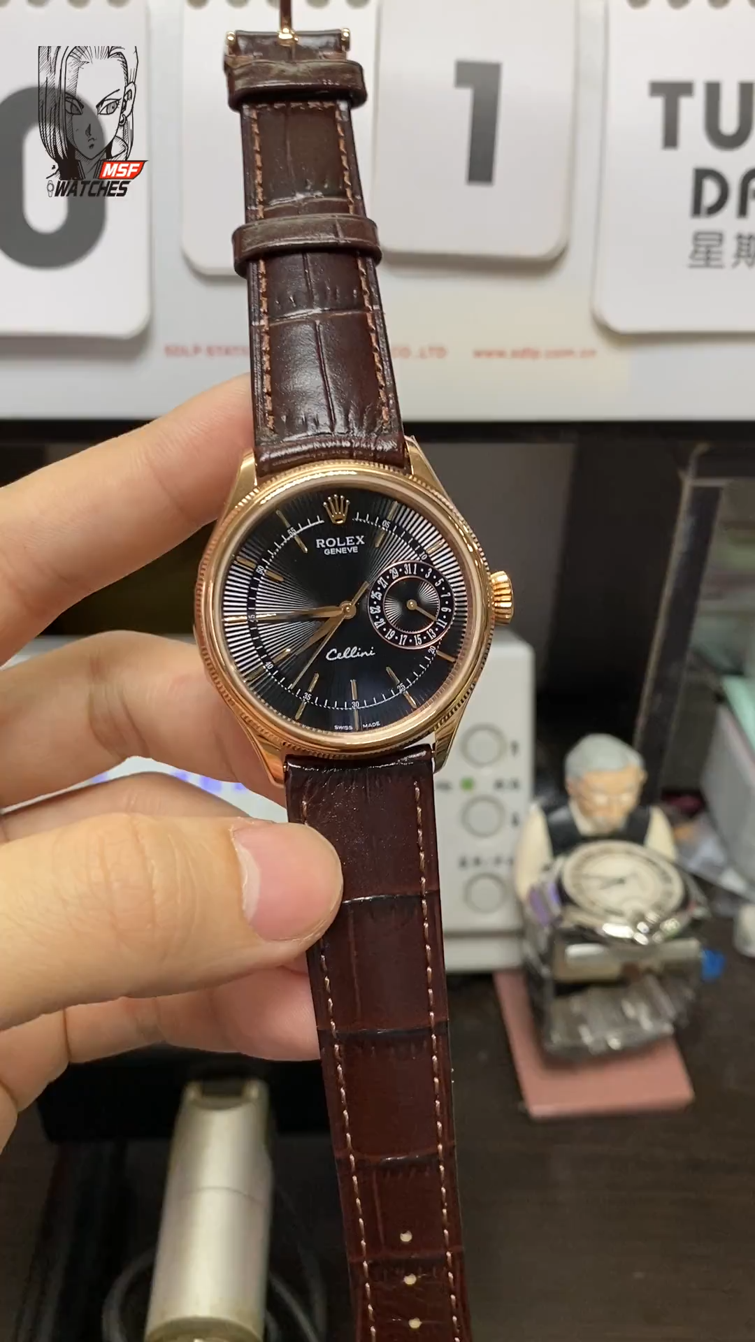 Rolex Cellini Series M50515-0011 Calendar Model, 39mm