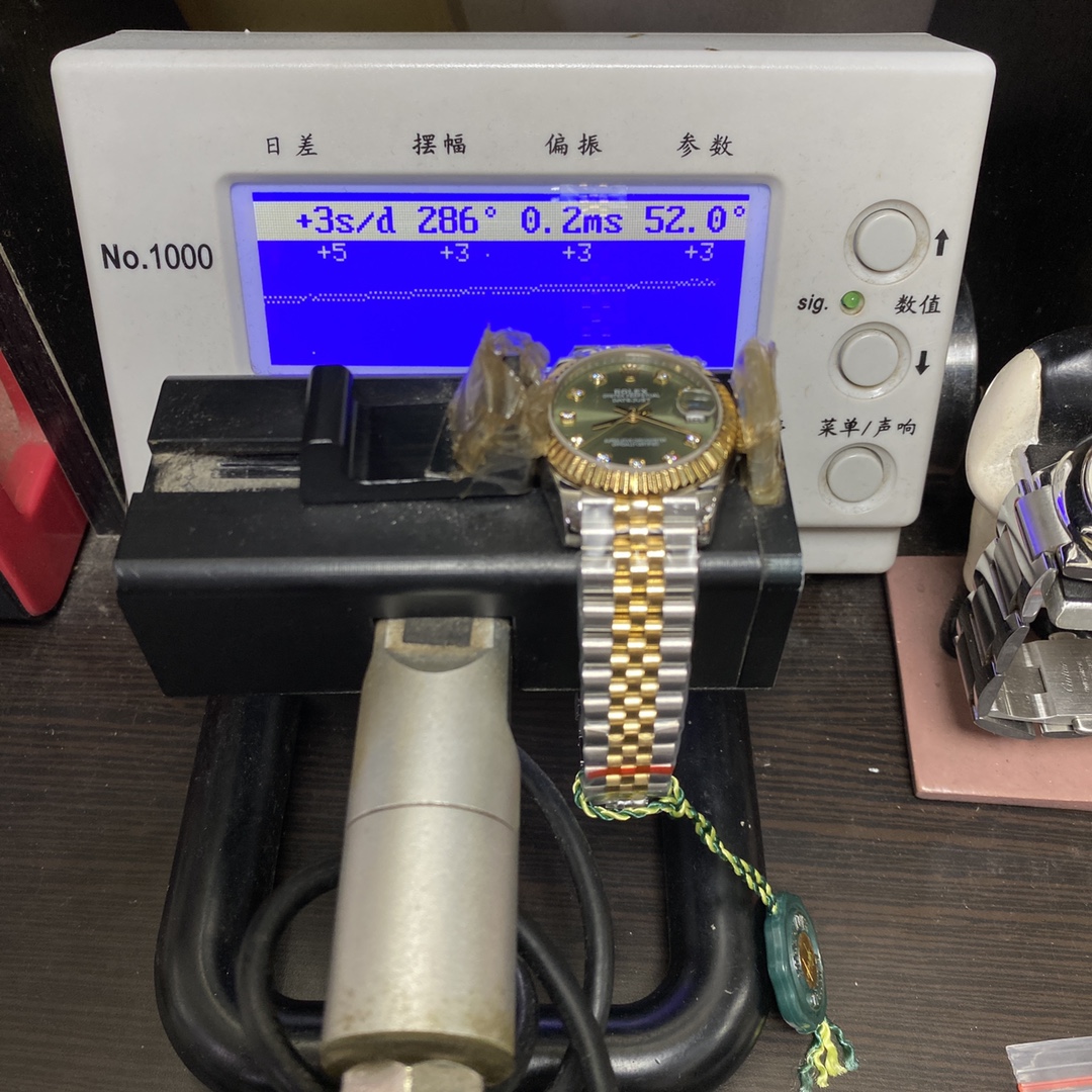 Rolex Datejust Series m278273-0030, Mint Green Dial Two-Tone Gold Case, 31mm size, Jubilee stainless steel bracelet.