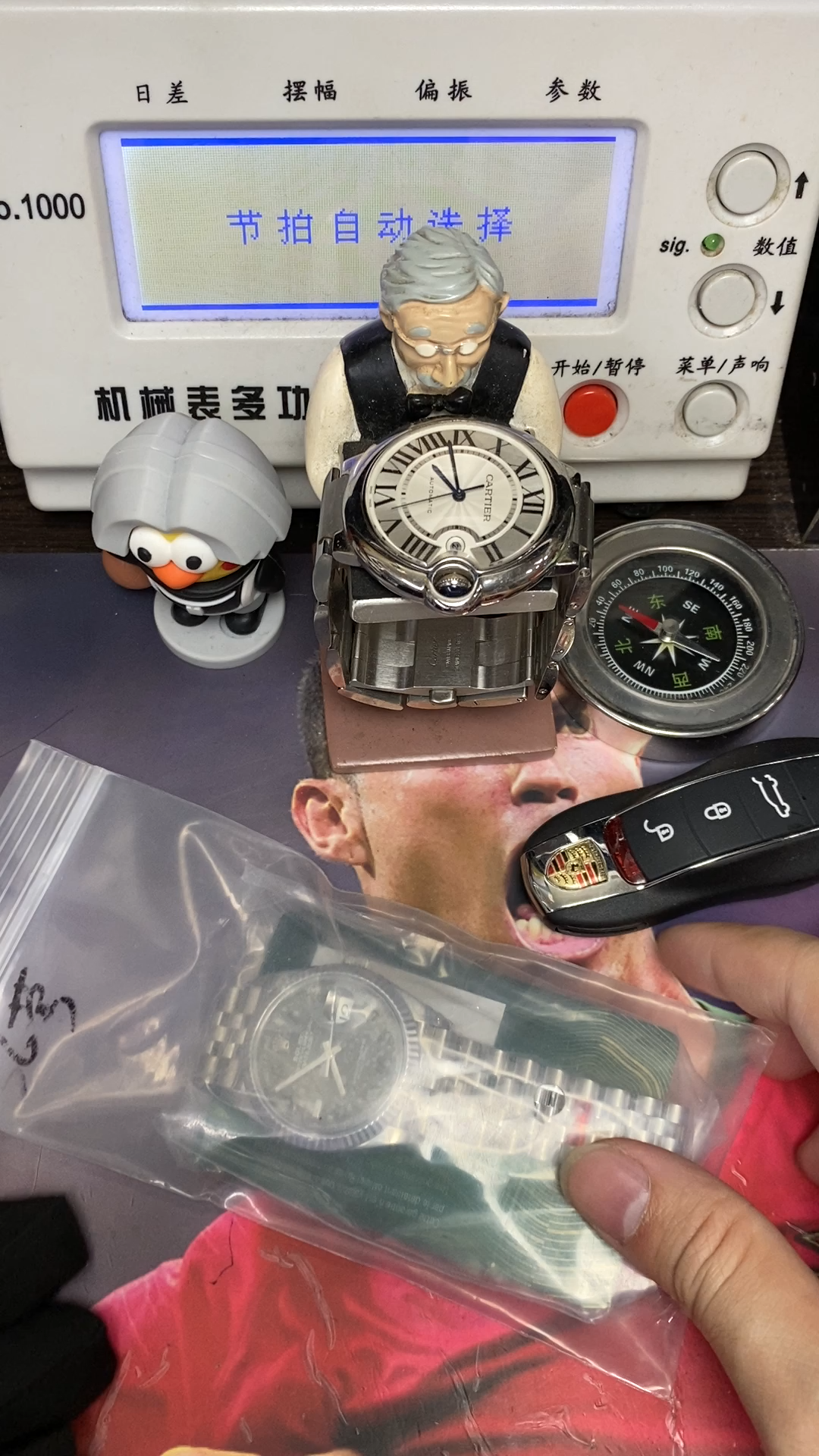 Rolex Datejust series m126234-0045, Green Roman Numerals on a Green Dial, 36mm size.