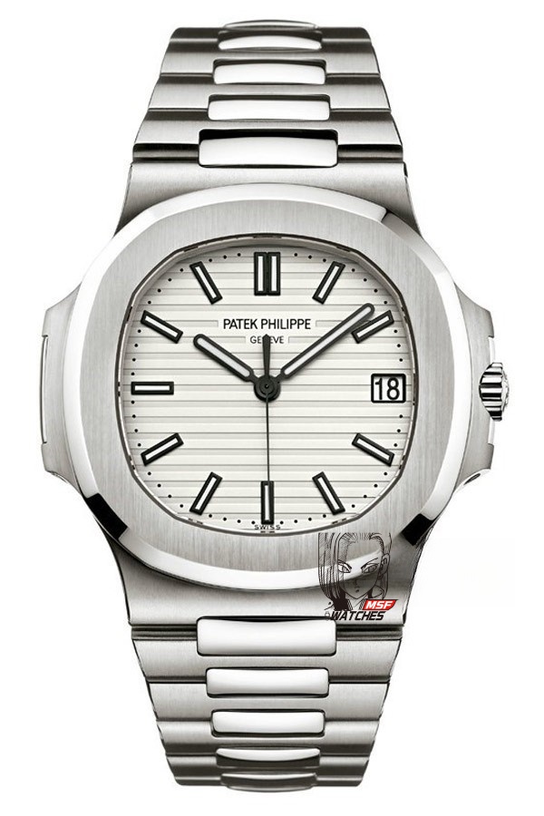 Patek Philippe Nautilus series 57111A-011, White Dial, 40mm Size.