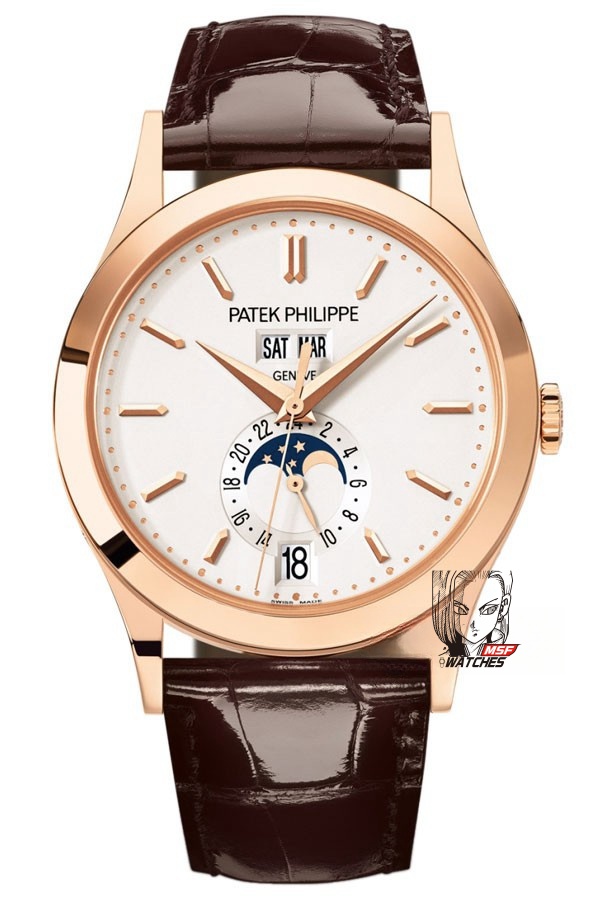 Patek Philippe Complicated Chronograph Series 5396R-011, Rose Gold Case White Dial, 38.5mm Size.