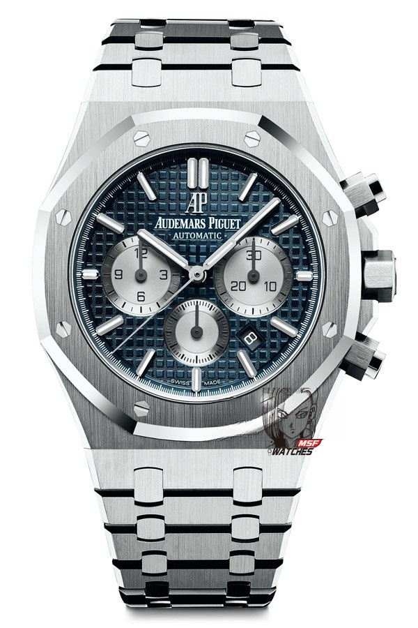 Audemars Piguet Royal Oak Offshore Series 26331ST.OO.1220ST.01, Ice Blue Dial, 41mm size.
