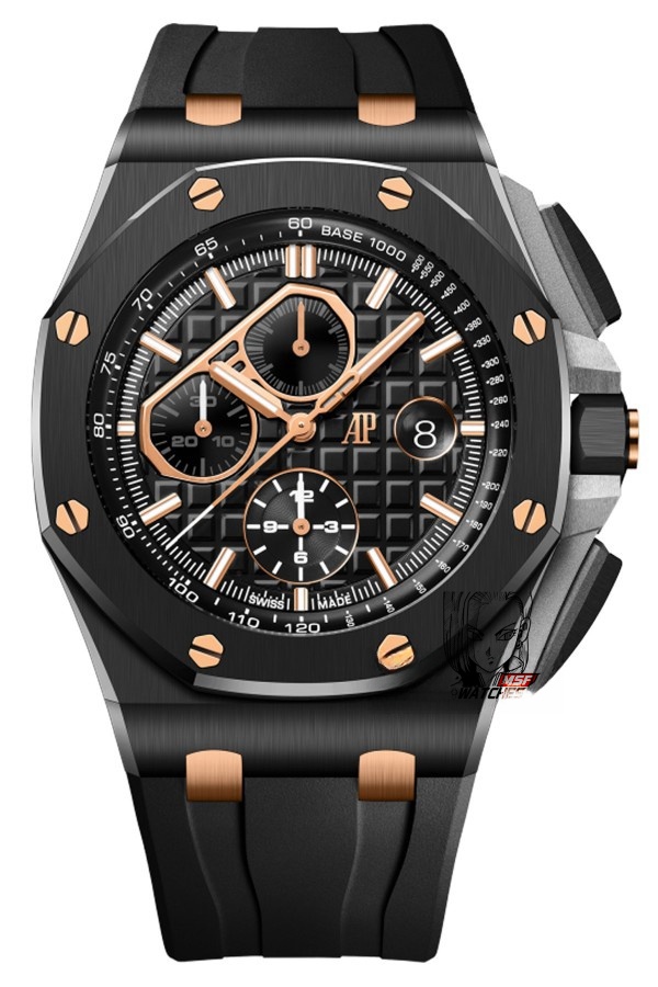 Audemars Piguet Royal Oak Offshore Series 26405CE.OO.A002CA.99.99, Sunburst Ceramic Case, 44mm size.