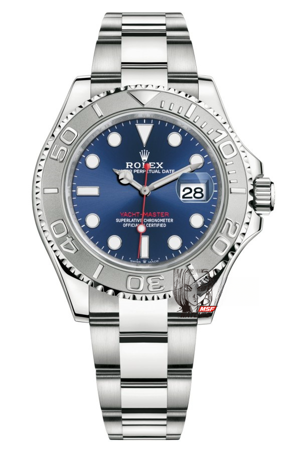 Rolex Yacht-Master Series m126622-0002, Blue Dial Stainless Steel Bracelet, 40mm size.