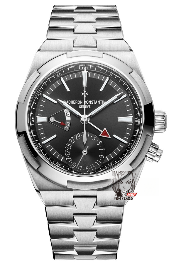 Vacheron Constantin Overseas series 7900V110A-B546, Black Dial Watch, Dual Time, 41mm Size.