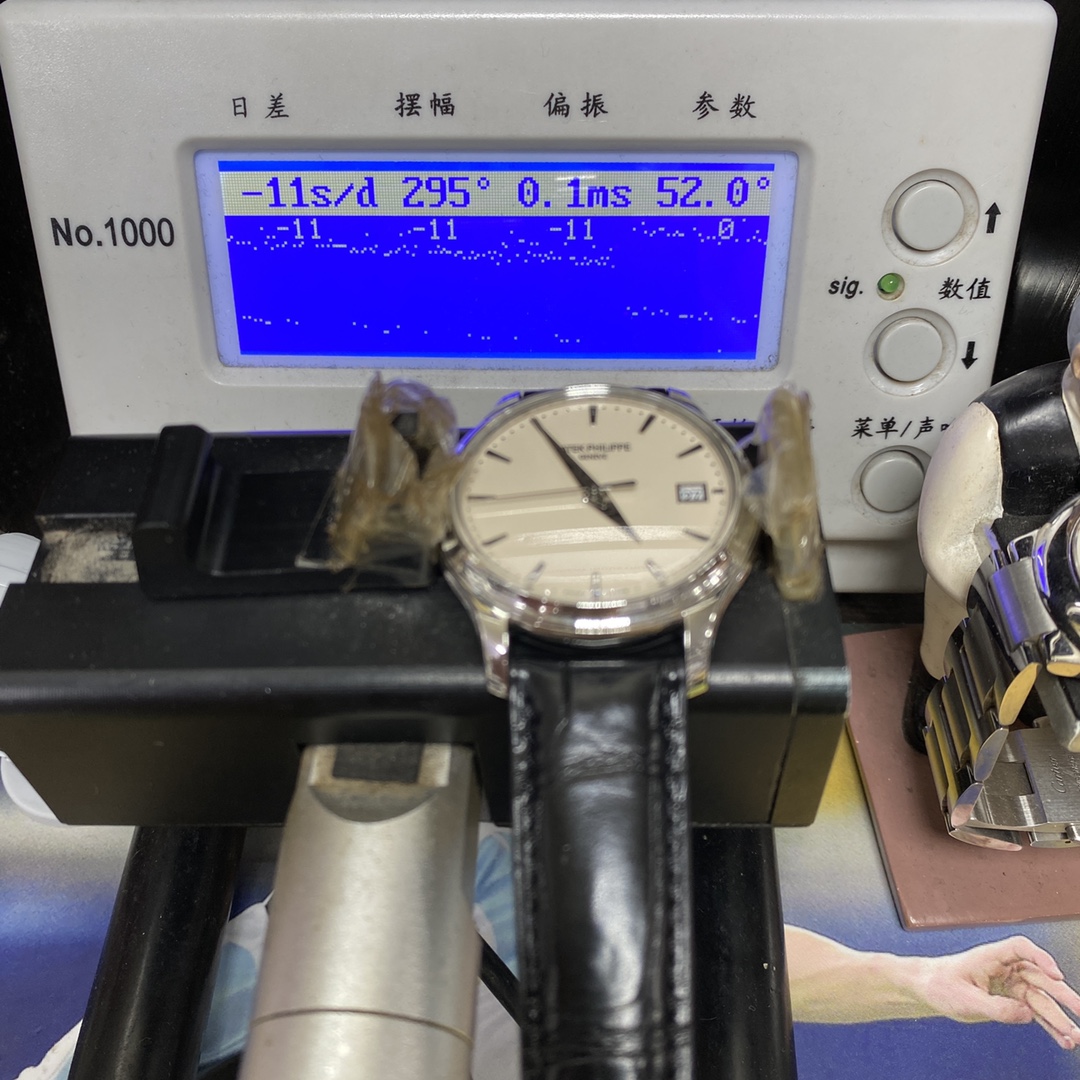 Patek Philippe Classical Watch Series 5527, White Case, White Dial, 39mm Size, Hinged Case Back.