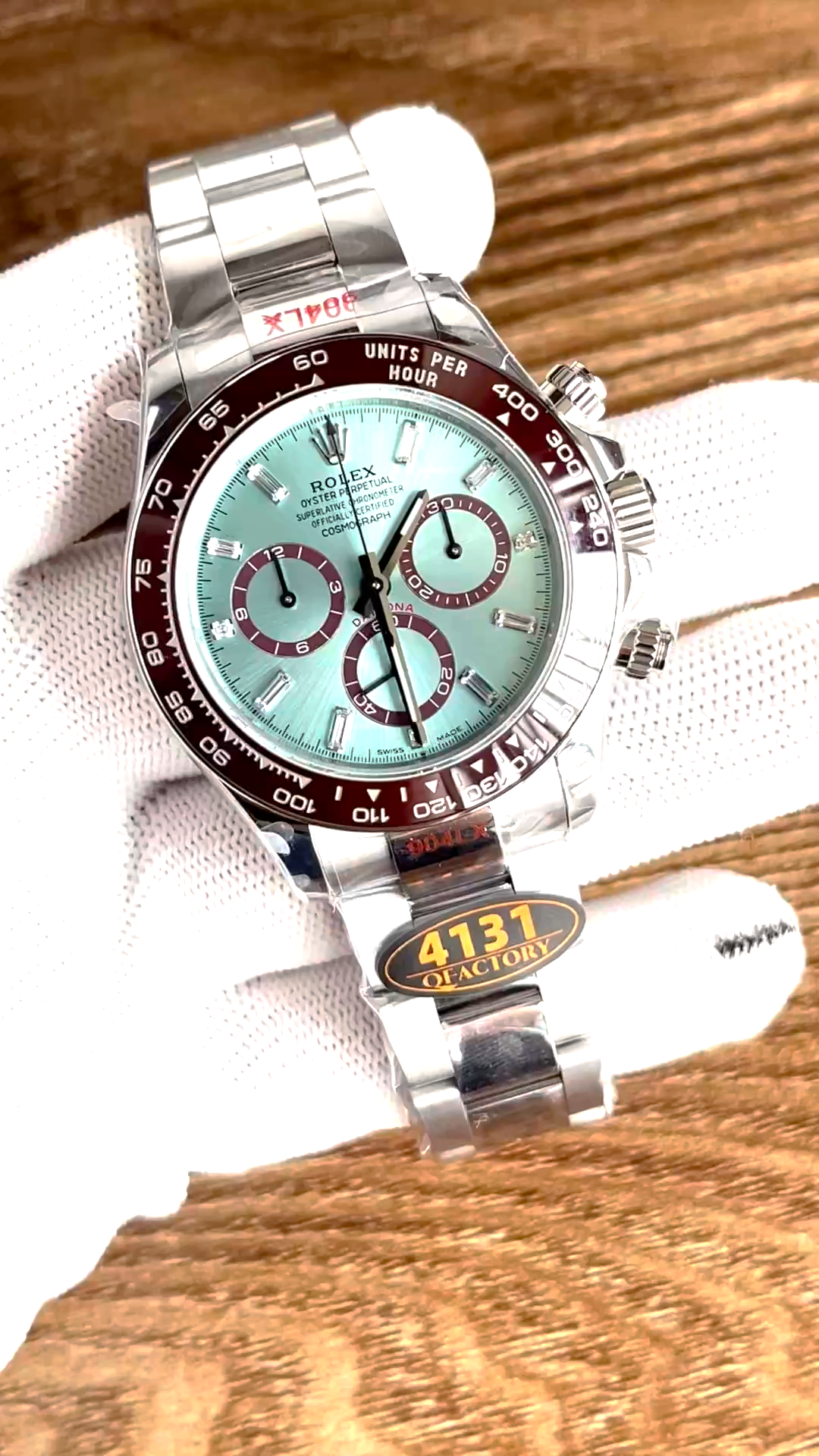 ROLEX DAYTONA 2023 ICE BLUE DIAL.