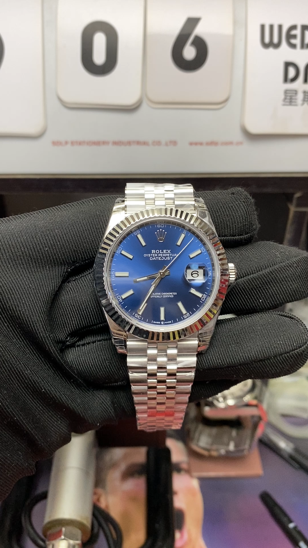 Rolex Datejust Series Watch Model M126334-0002 41mm