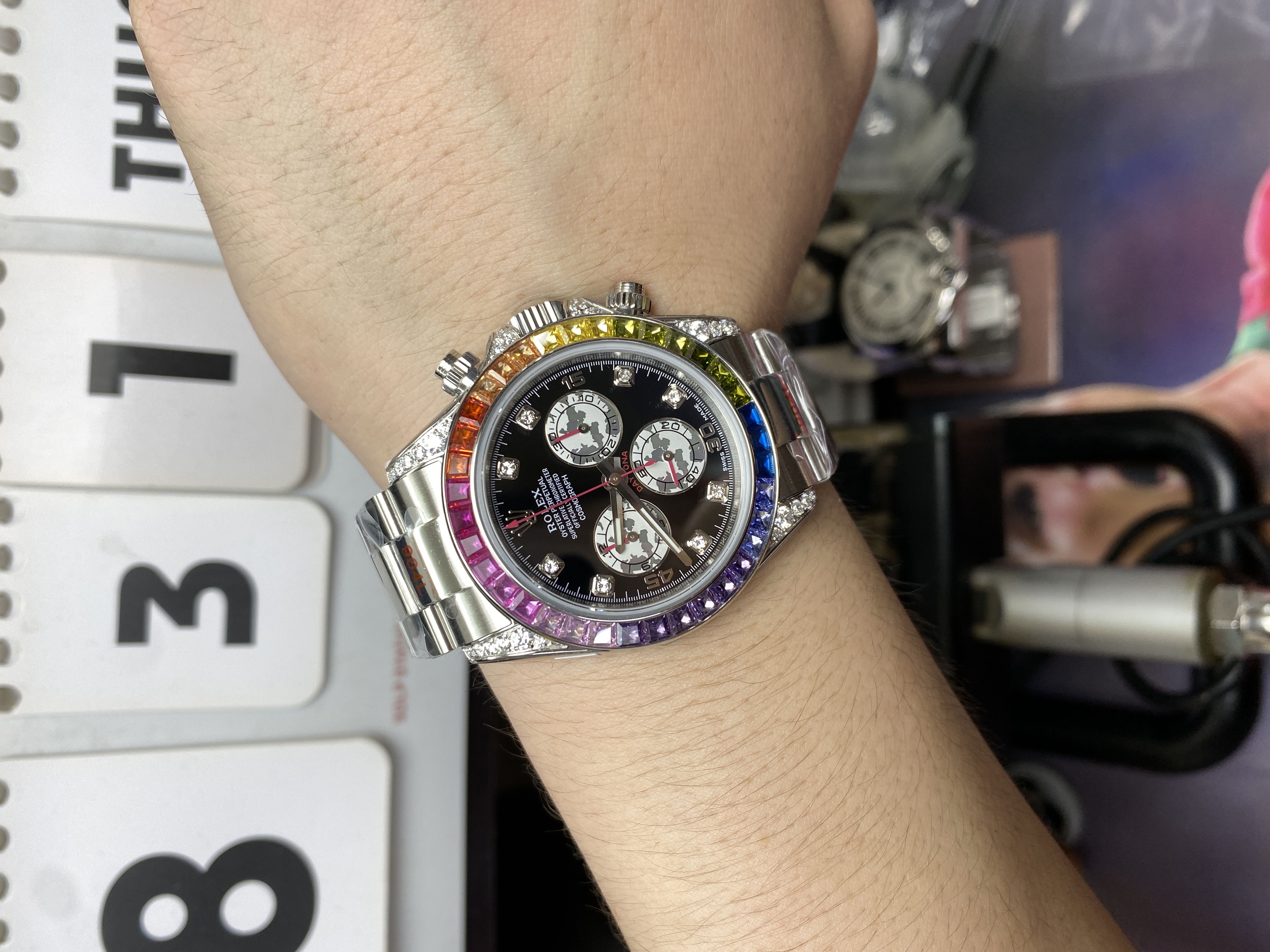 Rolex Cosmograph Daytona Series Watch Model 116599 RBOW 40mm
