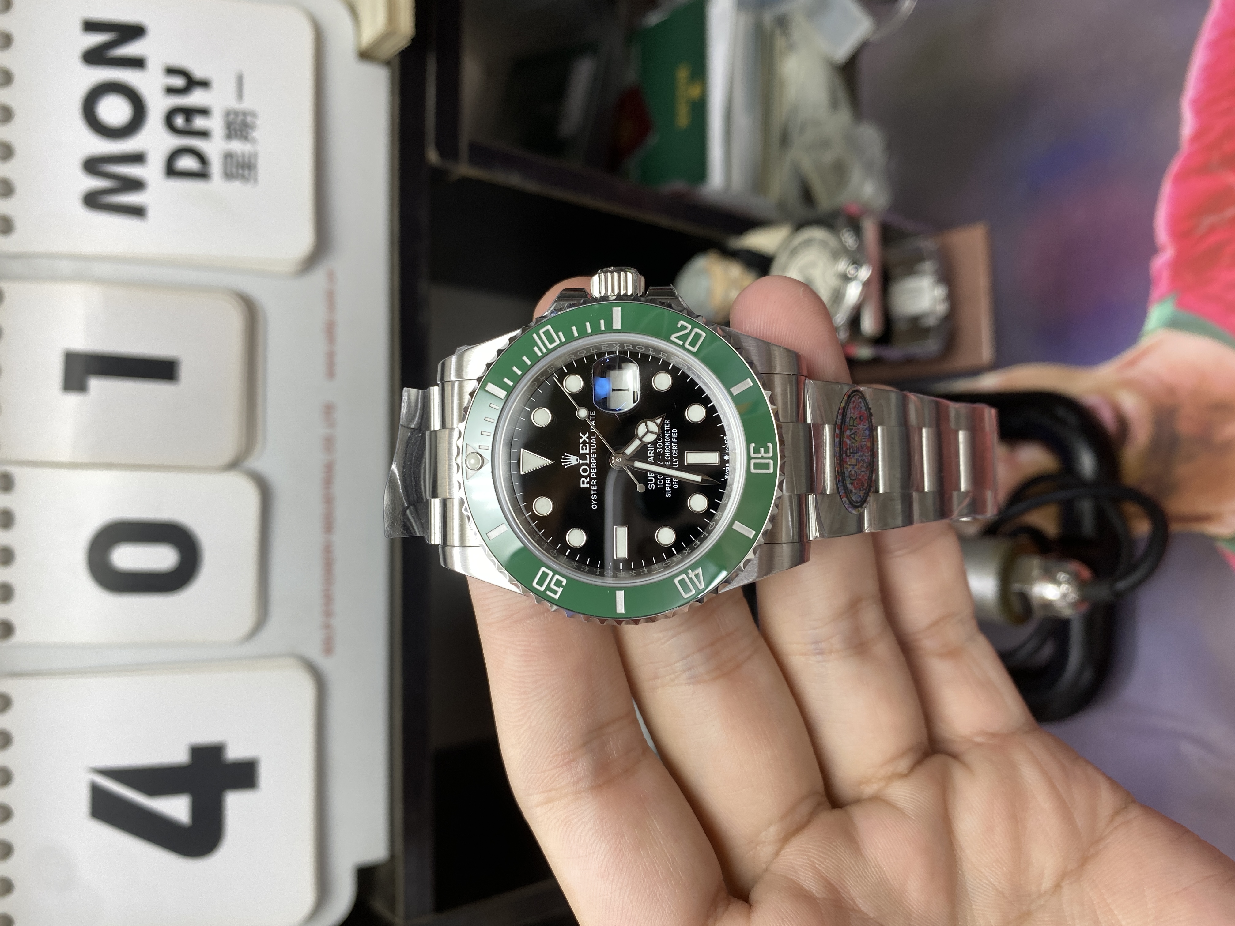 Rolex Submariner Series  Watch Model m126610lv-0002 (Starbuck) 41mm