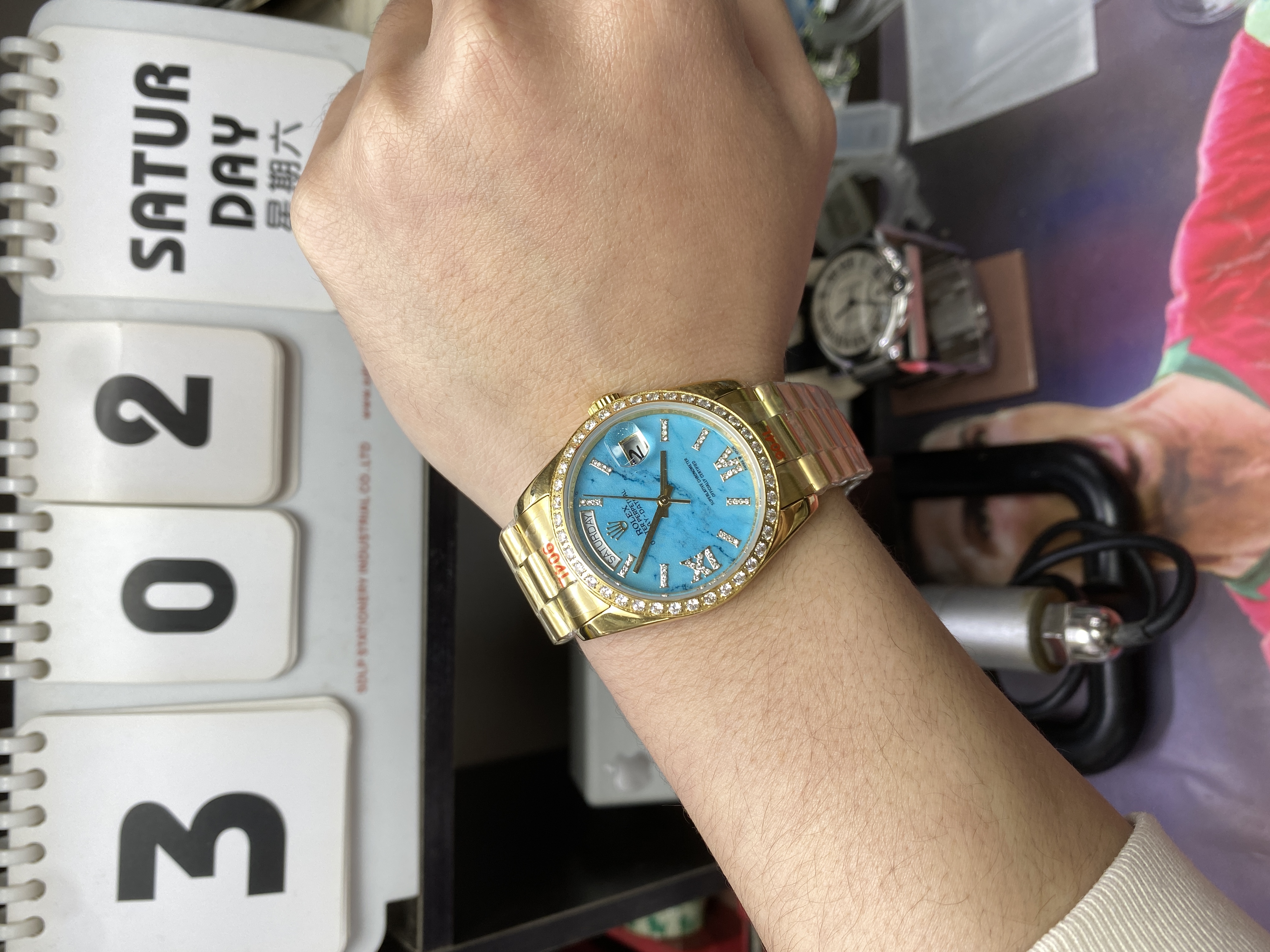 Rolex Day-Date Series  Watch Model m128398tbr-0014 36mm