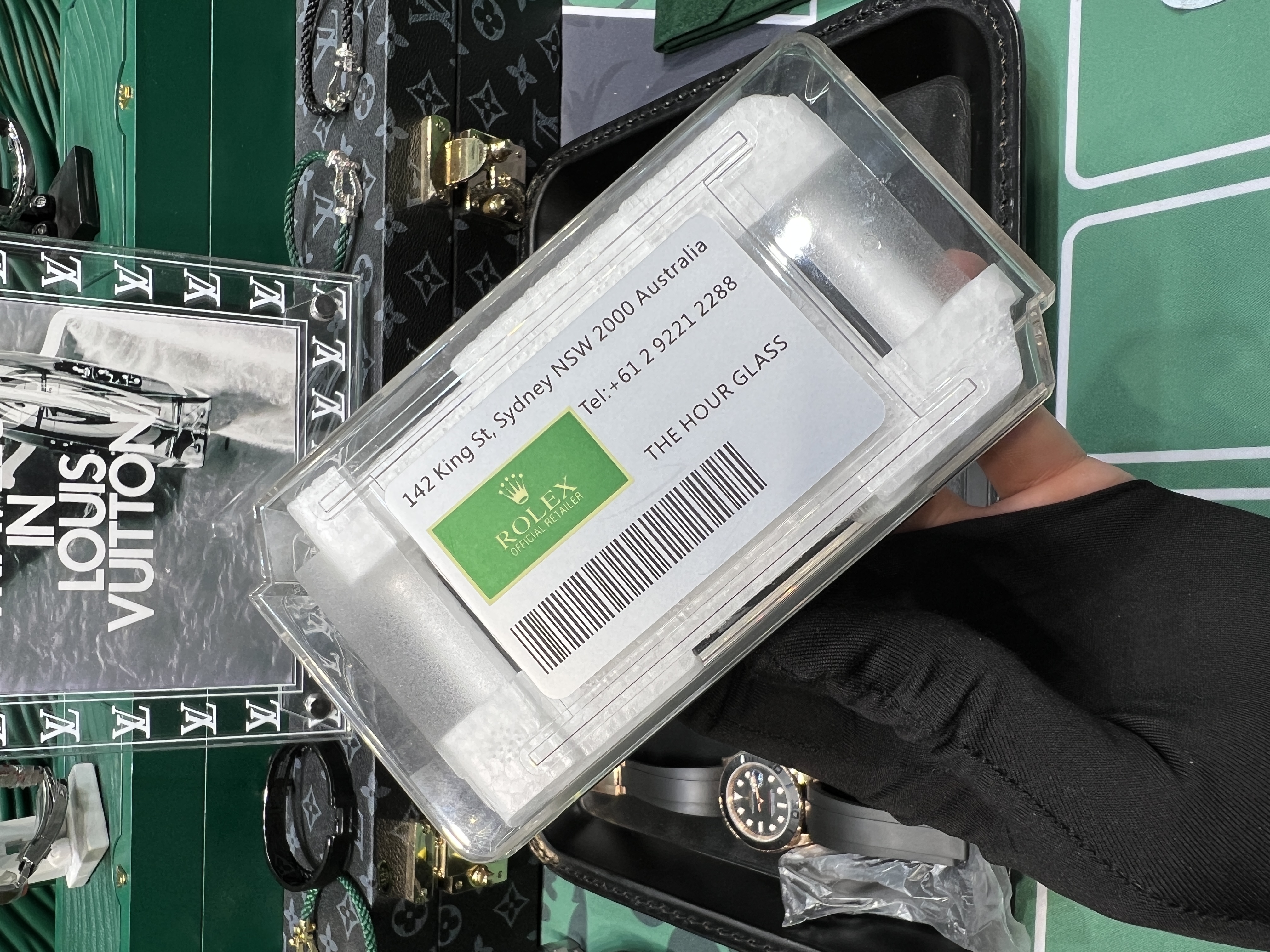 BOX Rolex Original Acrylic Protective Storage BOX - Australian Version