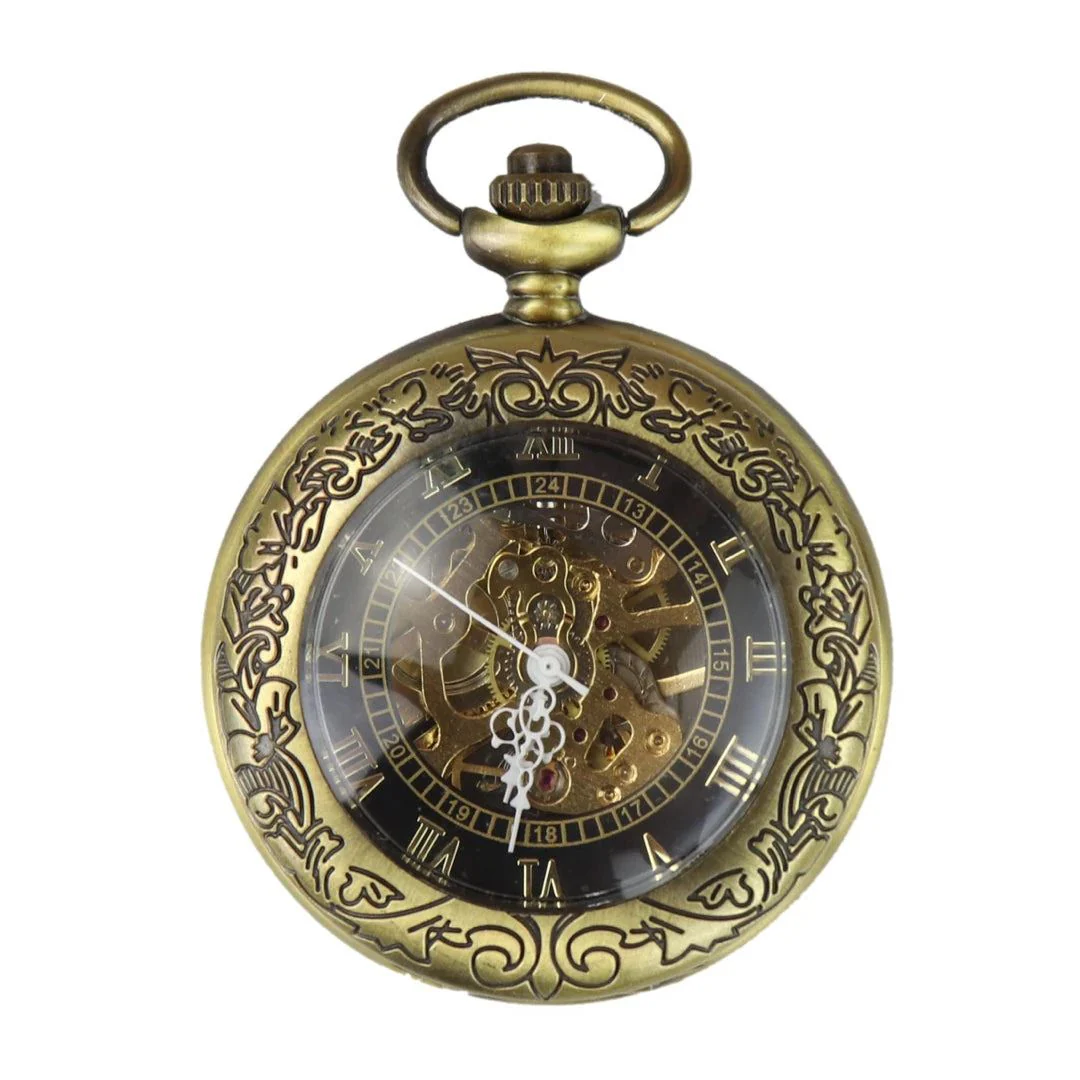 Pocket Watch Mechanical Peaky Blinders Hunter Automatic